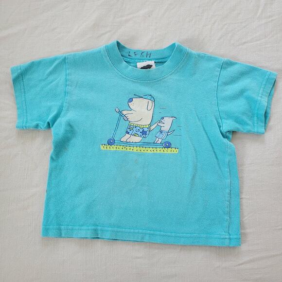 Vintage Scooter Dogs Tee 24 months/2t - Picture 1 of 5